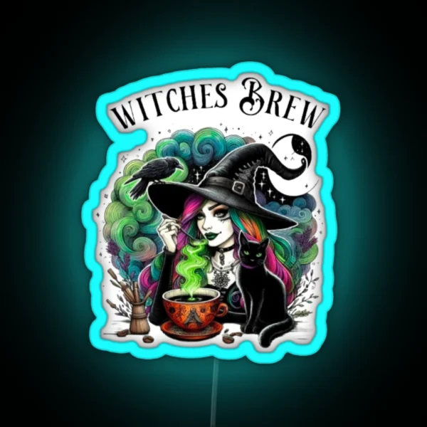 Witches Brew RGB Neon Sign