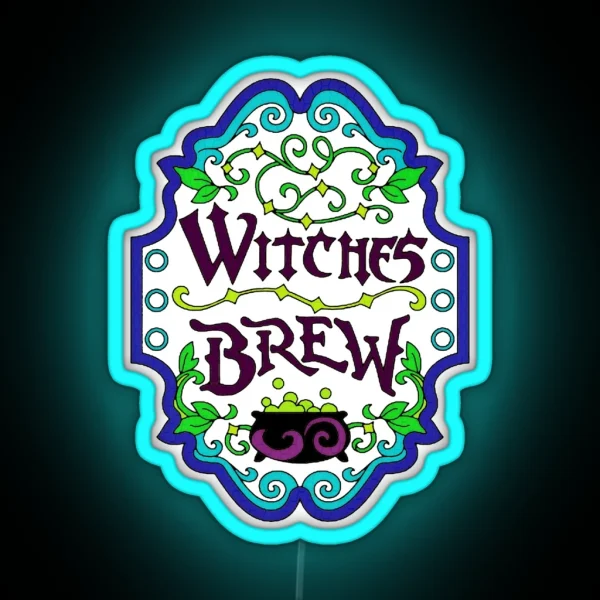 Witches Brew RGB Neon Sign