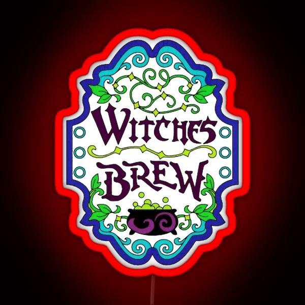 Witches Brew RGB Neon Sign