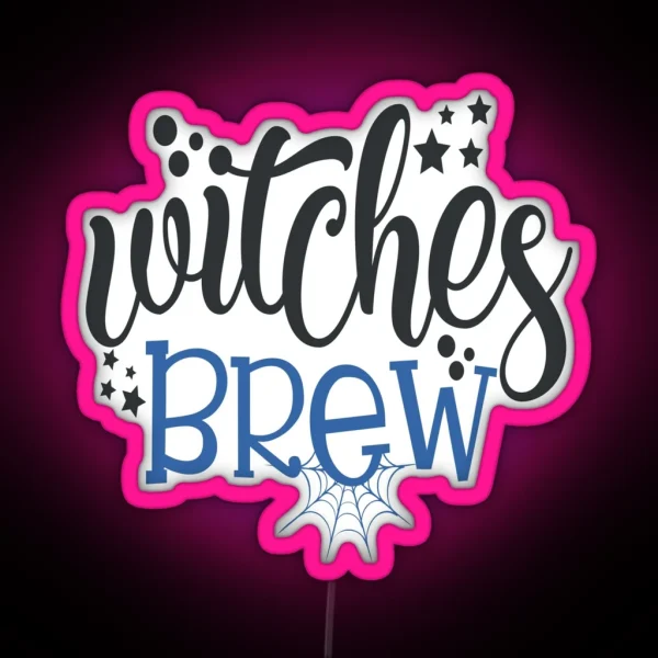 Witches Brew RGB Neon Sign