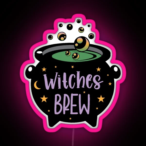 Witches Brew RGB Neon Sign