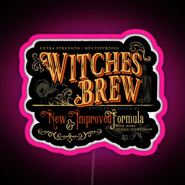 Witches Brew RGB Neon Sign
