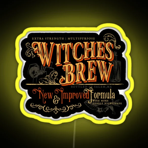 Witches Brew RGB Neon Sign