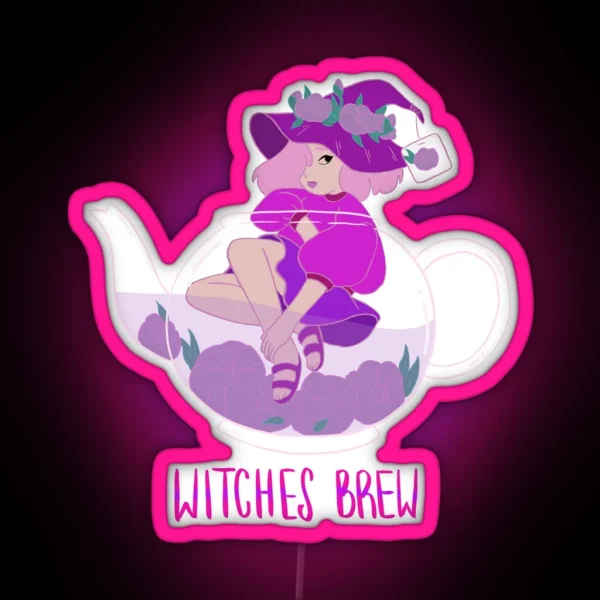 Witches Brew RGB Neon Sign