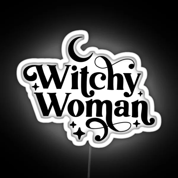 Witchy Woman Aesthetic Led RGB Neon Sign