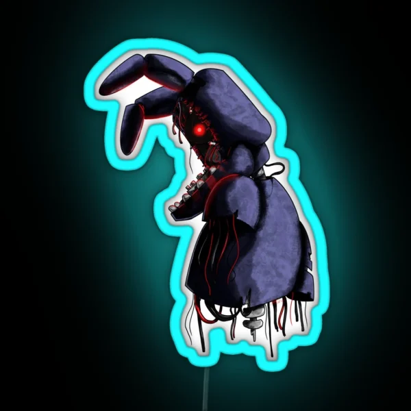 Withered Bonnie RGB Neon Sign