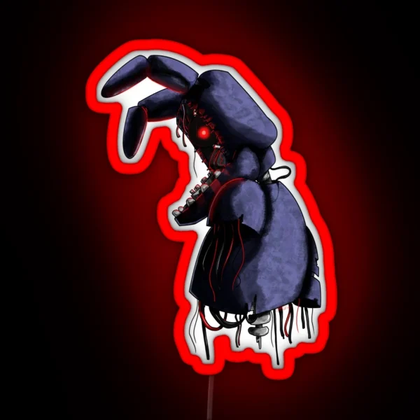 Withered Bonnie RGB Neon Sign