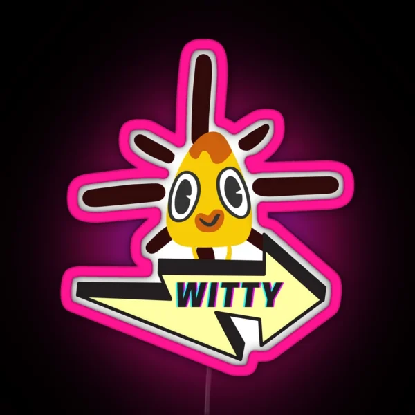 Witty Tweety RGB Neon Sign