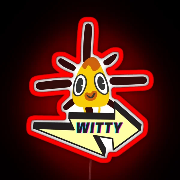 Witty Tweety RGB Neon Sign