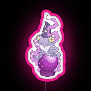 Wizard Frog RGB Neon Sign