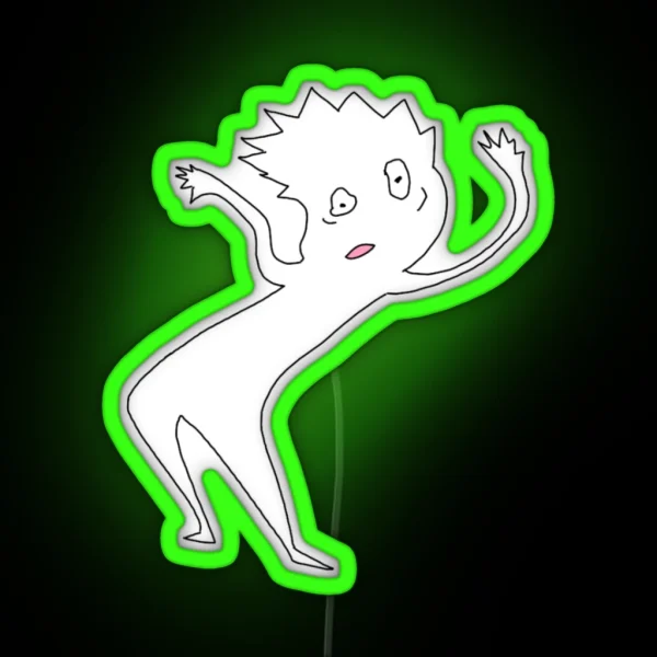 Wobbly Itadori RGB Neon Sign