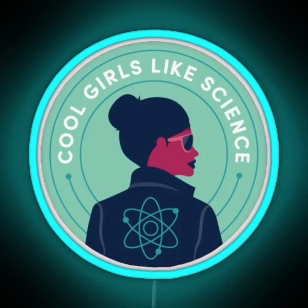 Women In STEM RGB Neon Sign