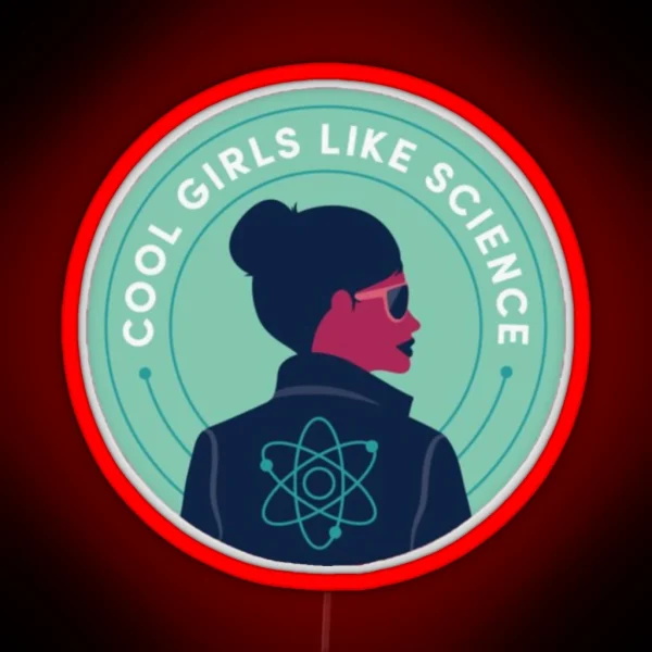 Women In STEM RGB Neon Sign