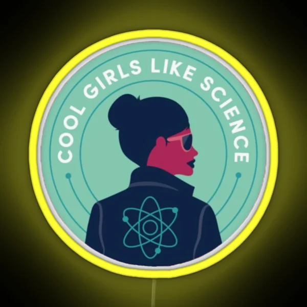 Women In STEM RGB Neon Sign