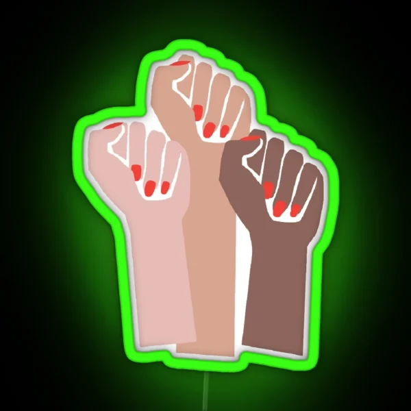 Women S Equality RGB Neon Sign