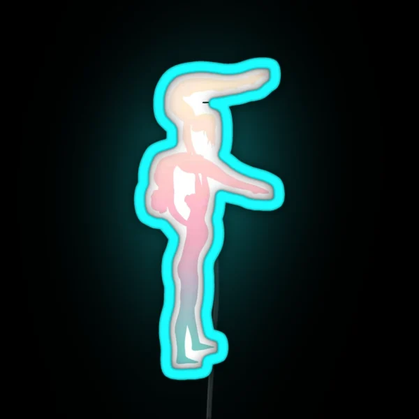 Women S Trio Doing Lollipop With Arch RGB Neon Sign