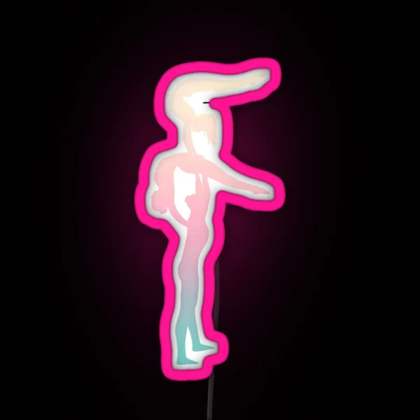 Women S Trio Doing Lollipop With Arch RGB Neon Sign