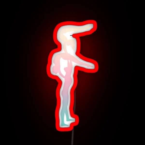 Women S Trio Doing Lollipop With Arch RGB Neon Sign