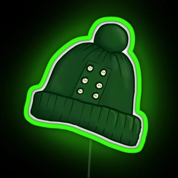 Wool Hat RGB Neon Sign