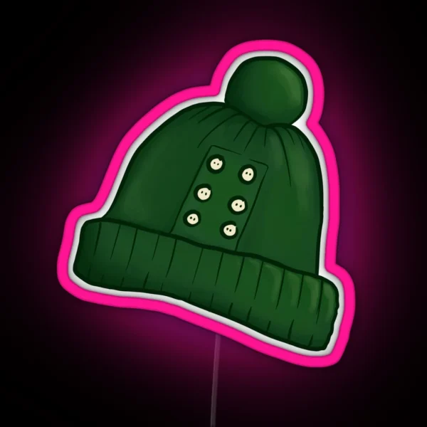 Wool Hat RGB Neon Sign