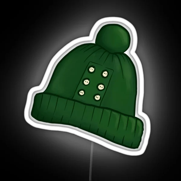 Wool Hat RGB Neon Sign