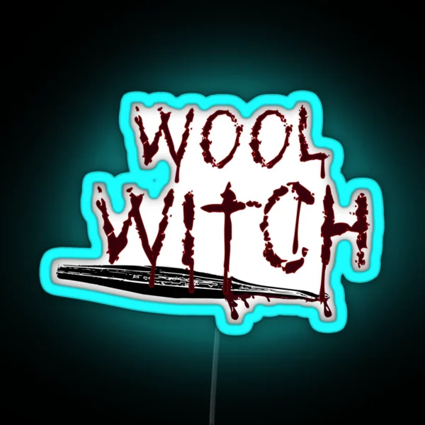 Wool Witch ALT KNOTS RGB Neon Sign