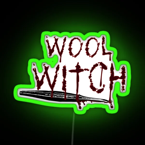 Wool Witch ALT KNOTS RGB Neon Sign