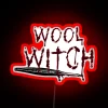 Wool Witch's Altar with Neon Accents