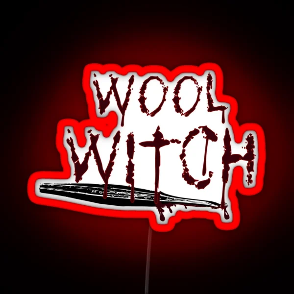 Wool Witch ALT KNOTS RGB Neon Sign