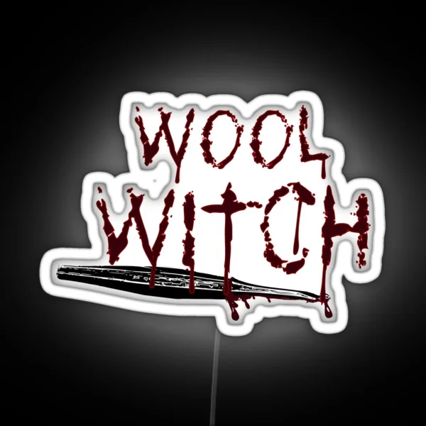 Wool Witch ALT KNOTS RGB Neon Sign