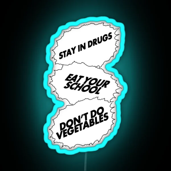 Words To Live RGB Neon Sign