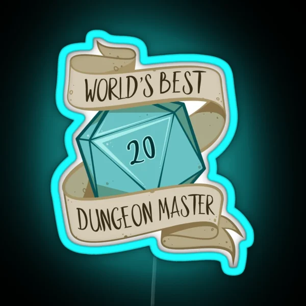 World S Best DM RGB Neon Sign
