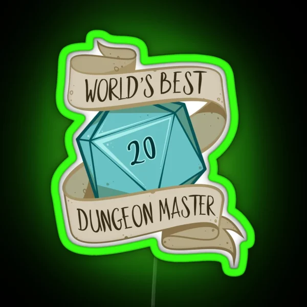 World S Best DM RGB Neon Sign