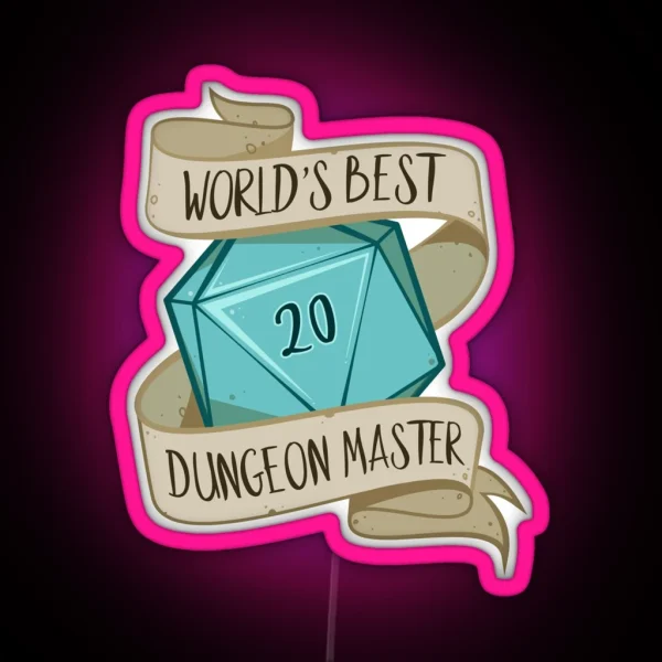 World S Best DM RGB Neon Sign