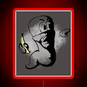 WORMS ARMAGEDDON BANANA BOMB RGB Neon Sign