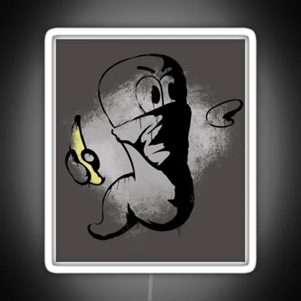 WORMS ARMAGEDDON BANANA BOMB RGB Neon Sign