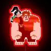 Wreck-It Ralph RGB neon sign in a cute, game-inspired design.