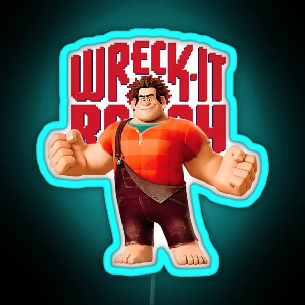 Wreck It Ralph Game RGB Neon Sign