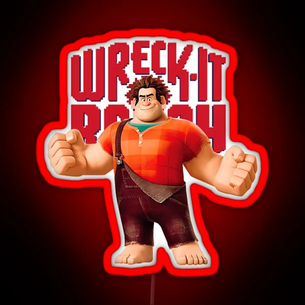 Wreck It Ralph Game RGB Neon Sign