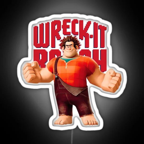 Wreck It Ralph Game RGB Neon Sign