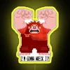 Wreck-It Ralph RGB neon sign