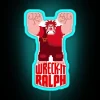 Wreck-It Ralph's neon sign in RGB colors