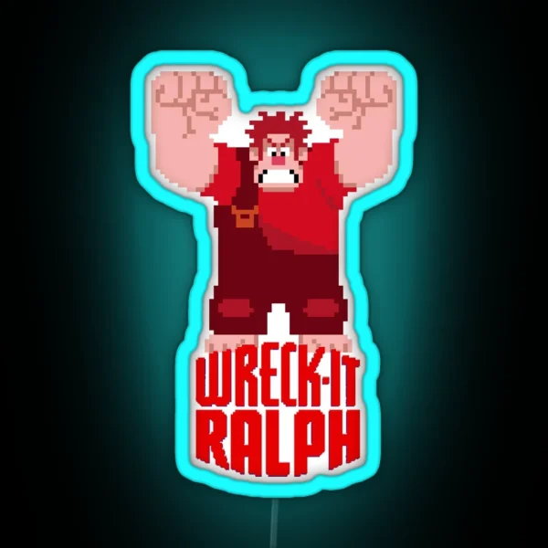 Wreck It RGB Neon Sign