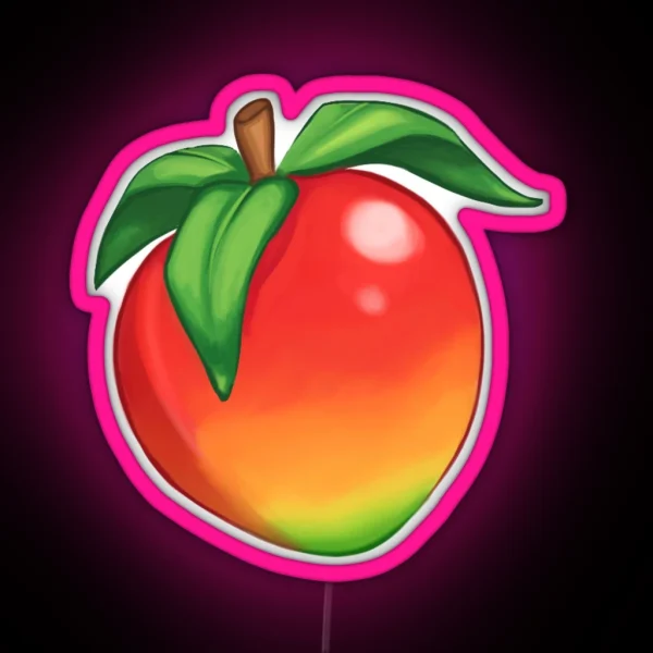 Wumpa Fruit Led RGB Neon Sign