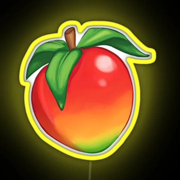 Wumpa Fruit Led RGB Neon Sign