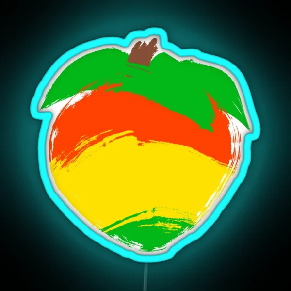 Wumpa Fruit RGB Neon Sign