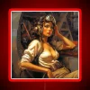 WWII radio operator with a nostalgic neon sign in the background.
