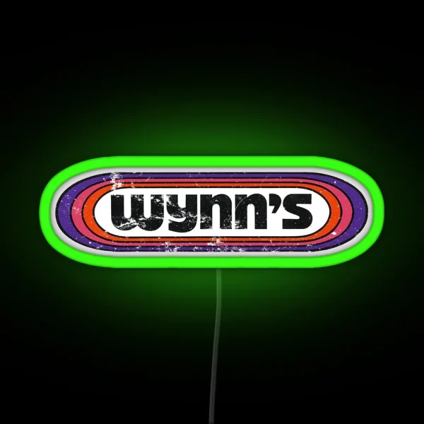 Wynns RGB Neon Sign