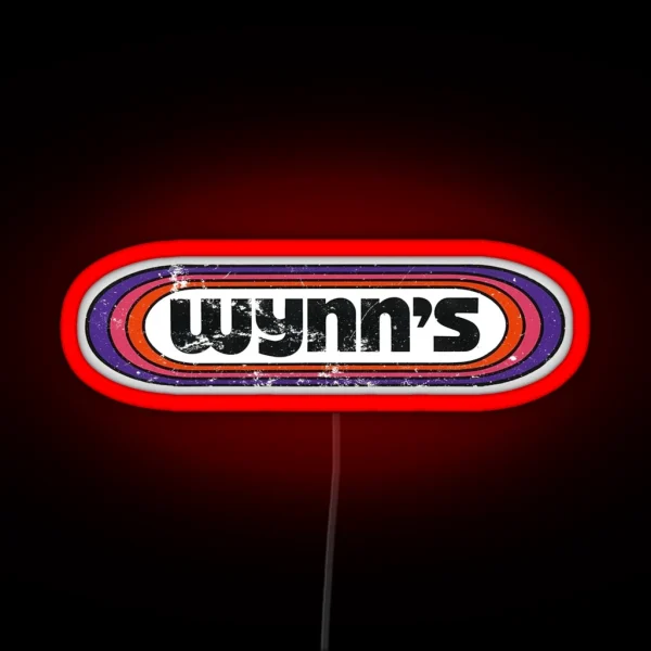 Wynns RGB Neon Sign