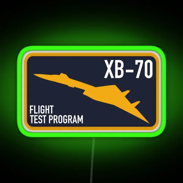 XB 70 Valkyrie RGB Neon Sign